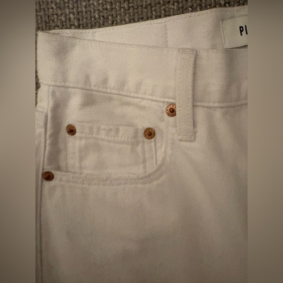 Pistola Alice White High Rise Midi denim Skirt – Size 26 - Picture 11 of 13